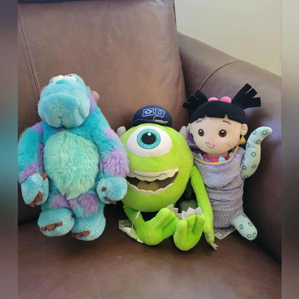 Disney Monsters Inc plush